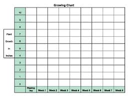 plant growth chart worksheets teaching resources tpt