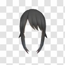 Maybe you would like to learn more about one of these? Yandere Simulator Long Hair Black Wig Hairstyle Transparent Png
