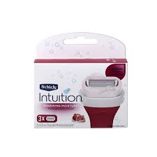 Schick hydro 3 razors for men with 1 razor and 12 razor blades refills. Schick Intuition Renewing Moisture Razor Blade Refills For Women With Pomegranate Extract Pack Of 3 Honeytwo