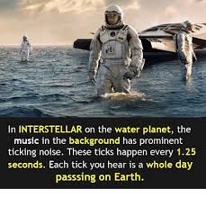 See, rate and share the best interstellar memes, gifs and funny pics. In Interstellar On The Water Planet The Music In The Background Has Prominent Ticking Noise These Ticks Happen Every 125 Seconds Each Tick You Hear Is A Whole Day Passsing On Earth