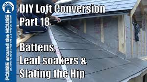 However, you may also have to buy new materials that could impact the cost of the repair. Loft Conversion Part 18 Fit Lead Soakers Batten Dormer Slate The Hip Slating The Roof Hip Youtube