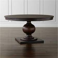 The round table is larger than most on the market, so there's more than enough room for everyone. Dining Room Tables Luxury Furniture Design Crate And Barrel Uae