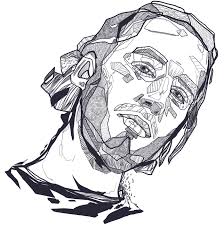 Garde le sourire plus rien est grave tant qu'il nous reste une seconde de souvenir dans le crâne nos deux corps pourraient mourir j'ai déjà fait le deuil maintenant pars loin de moi une larme cachée dans l'oeil Wi 02 Lomepal On Behance