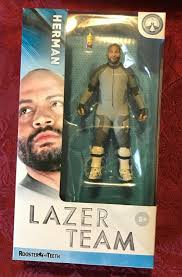 NEW ~ LAZER TEAM ~ ROOSTER TEETH ~ "HERMAN" FIGURE ~ McFARLANE TOY ~ 2016