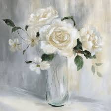 Grazie ai fiori bianchi, in giardino, è possibile creare delle. Nan Carolina Springs Bouquet I Art Plus Vendita Stampe Su Tela Quadri E Poster