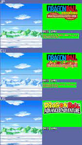 U and new super luigi u. Game Boy Advance Dragon Ball Advanced Adventure Title Screen The Spriters Resource