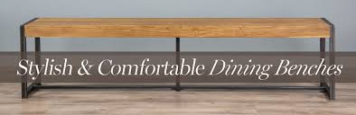 Bench style dining sets of tables and chairs. Dining Benches And Bench Seating Sustainable Furniture