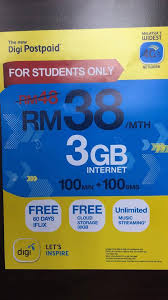 Exclusively available to digi prepaid customers, users can only migrate to the digi 38 plan via the digi website. Student Tight On Budget Get 3gb Digi Internet Only For Rm30 Mth Zing Gadget