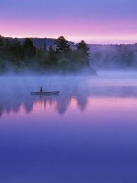 Canoeist On Lake At Sunrise Algonquin Provincial Park Ontario Canada Photographic Print Nancy Rotenberg Allposters Com National Parks Beautiful Landscapes Photo