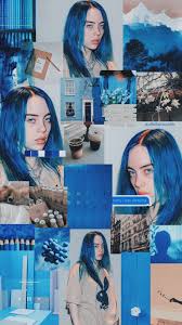 #billie eilish lockscreens #billie eilish wallpapers #billie eilish #billie eilish grammys #lockscreen #lockscreens #wallpaper #wallpapers #everything i wanted #grammys #green #green wallpapers #billie eilish finneas #billieedit. Billie Eilish Wallpaper Blue Hair