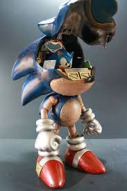Mecha Sonic Created By Kody Koala Vyntic Art Toy Custom Toys Crazy Toys