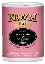 Fromm Salmon Brown Rice Pate Canned Dog Food 12 2 Oz Best West Pet Foods