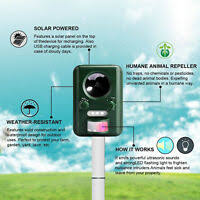 Aspectek yard sentinel, outdoor electronic pest animal ultrasonic repeller, anim. Aspectek Ultrasonic Outdoor Animal Pest Repellent Yard Sentinel Rc Pest Ebay