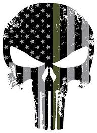 Download transparent punisher skull png for free on pngkey.com. Punisher Skull 5 5 X 4 Inch Thin Green Line Tattered Subdued Us Flag Walmart Com Walmart Com
