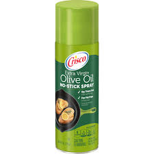 Olive oil is a monounsaturated fat (aka one of the good fats). Crisco Olive Oil No Stick Cooking Spray 5 Ounce Walmart Com Walmart Com
