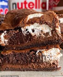 Maybe you would like to learn more about one of these? Baker Shares Recipe For Very Indulgent Nutella And Marshmallow Brownies Sound Health And Lasting Wealth