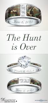 Camo His And Hers Personalized Diamonesk Wedding Ring Set Wedding Ring Sets Camo Wedding Rings Sets Camo Wedding Rings