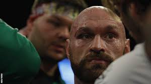 Tyson Fury v Otto Wallin: Bloodied British fighter takes points victory  over battling Swede