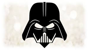 Movie Clip Art Black White Darth Vader Mask Master Of Etsy In 2020 Darth Vader Mask Star Wars Art Painting Darth Vader Wallpaper