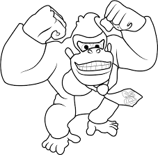 Diddy returns as a playable character in super smash bros. Mario Coloring Pages Free Printable Coloring Pages For Kids