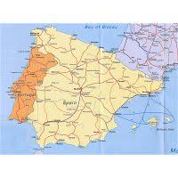 A map showing the territorial growth of spain from the inheritance of the kingdom of leon to ferdinand iii of castile (1230) to the conquest of portugal in1580 under the iberian union. Elevation Map Of Portugal And Spain Portugal Europe Mapsland Maps Of The World
