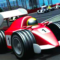 Il gioco è visto dall'interno della cabina di pilotaggio. Grand Prix Go 2 Spiele Grand Prix Go 2 Online Auf Silvergames