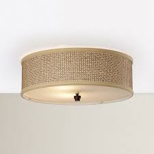 Salguero 3 Light 17 Shaded Drum Flush Mount Reviews Birch Lane In 2020 Flush Mount Lighting Semi Flush Ceiling Lights Flush Ceiling Lights
