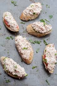 Tuna And Egg Canapes Valentinascorner Com Tuna And Egg Canapes Recipes Seafood Appetizers Recipes