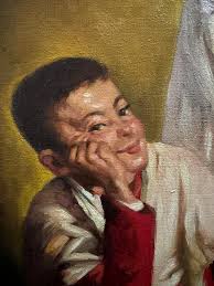 Is this antique painting an original work by Pablo Chias?