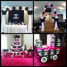 Chanel Inspired Baby Carriage Table Centerpiece Gift Box Want This For My Baby Shower Chanel Baby Shower Baby Shower Baby Shower Birthday