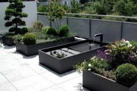 Brunnen Im Garten Stahltrog Moderne Brunnen Wassergarten Dachgarten