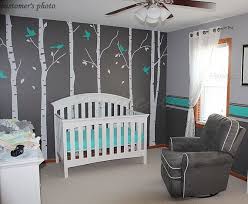 Birch Tree Wall Decal Nursery Tree Wall Decals Birch Trees Decal Nursery Tree Wall Decals Office Tree Wall Murals Six Big Birch Tree Baby Boy Room Decor Baby Room Decor Tree Decal Nursery