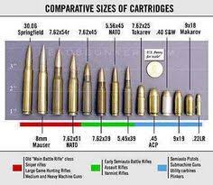 Bullet Comparison Rifle Online Charts Collection