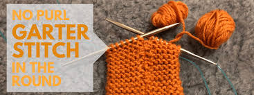 How to purl (continental method). Garter Stitch In The Round Without Purling Don T Be Such A Square
