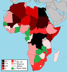 Check spelling or type a new query. No Of Wars And Conflicts In Africa Since 1950 Vivid Maps