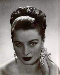 photo by georges saad 1951 most beautiful women woman face fashion art really short kinky curly brown hairstyles