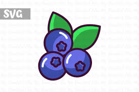 Download Blueberries Illustration Icon Graphic By Mybeautifulfiles Creative Fabrica PSD Mockup Templates