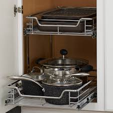 Check out our metal kitchen cabinet selection for the very best in unique or custom, handmade pieces from our home & living shops. Rebrilliant Dual Slide 2 Tier Under Sink Pull Out Drawer Reviews Wayfair