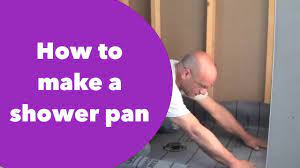 Shower pans are attached on the floor of the shower stall in order to collect the water when you take a shower. How To Make A Shower Pan By A Real Professional Youtube