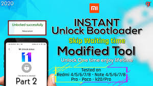 This is the first step in redmi 4a root process. Instant Unlock Bootloader All Xiaomi Phone No Waiting Time 100 Working Part 2 Youtube