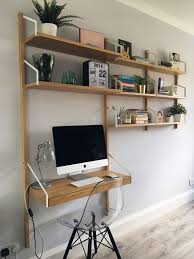 Ikea Svalnas Shelf System Desk In Living Room Office Room Decor Home