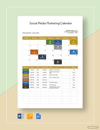 Social Media Marketing Calendar Template Word Google Docs Apple Pages In 2020 Marketing Calendar Marketing Calendar Template Calendar Template