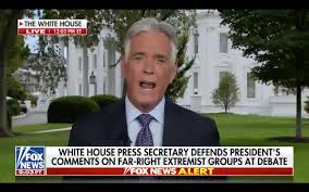 We did not find results for: Fox News Reporter Tells White House Twitter To Stop Blaming The Media For Again Asking If Trump Will Condemn White Supremacy