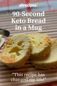 90 Second Keto Bread In A Mug Recipe 90 Second Keto Bread Mug Recipes Easy Keto Bread Recipe