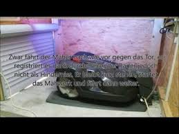 Husqvarna Automower Rolltor Der Mahergarage Mit Endschalter Steuern Youtube Rolltor Husqvarna Roboter