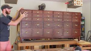 7 how to make an apothecary chest. Making Another Large Apothecary Cabinet Youtube