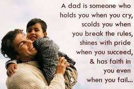 Father's day aims to throw light on the influence fathers have in the lives of their children, and on the society at large, today, sunday, june 21, being father's day 2020, many fathers expect good wishes from their children and loved ones, hence, a need to compile one. Fathers Day Quote From Baby Son