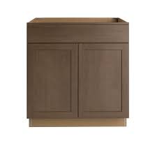 Diamond cabinet's base pullout with utensil holders by masterbrand cabinets makes the most of a slim space. Diamond Now Stowe 27 In W X 35 In H X 23 75 In D Colt Door And Drawer Base Stock Cabinet In The Stock Kitchen Cabinets Department At Lowes Com