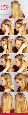 This one's looking a bit old fashioned, but you can make it up with fancy hair pins, ribbon or what ever strikes you fancy. A Dutch Crown Braid Step By Step A Headband Braid Also Known As A Crown Or A Halo Braid Is A Cute Half Hair Styles Braided Headband Hairstyle Crown Braid