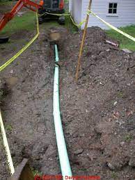 The drop in this pipe determines the minimum burial depth of the septic tank. Guide To Installing Septic Drainfield Piping On Steep Slopes